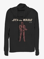 Star Wars Episode IX The Rise Of Skywalker Vigilant Cowlneck Long-Sleeve Womens Top