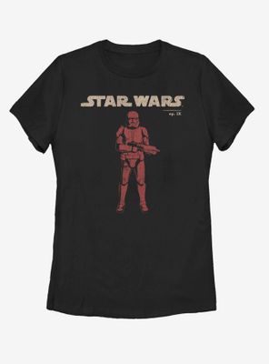 Star Wars Episode IX The Rise Of Skywalker Vigilant Womens T-Shirt