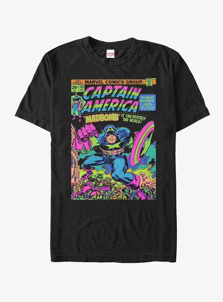 Marvel Captain America Glow T-Shirt