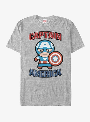 Marvel Captain America Kawaii T-Shirt