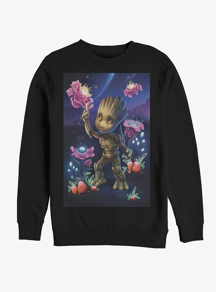 Marvel Guardians Of The Galaxy Groot Plants Sweatshirt