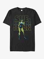 Marvel Hulk She T-Shirt