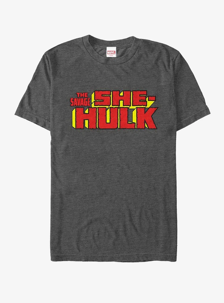 Marvel Hulk She Logo T-Shirt