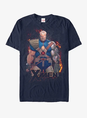 Marvel Cable Flames T-Shirt
