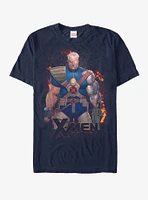 Marvel Cable Flames T-Shirt