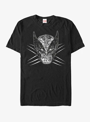 Marvel Wolverine Face T-Shirt
