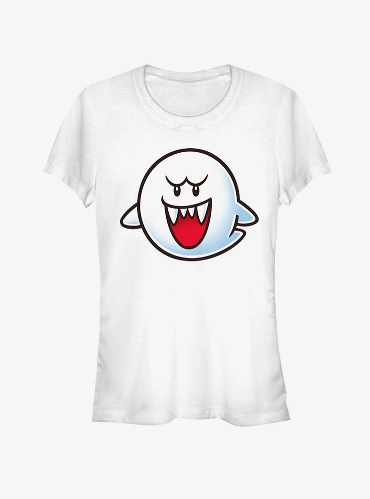 Nintendo Boo Face Girls T-Shirt