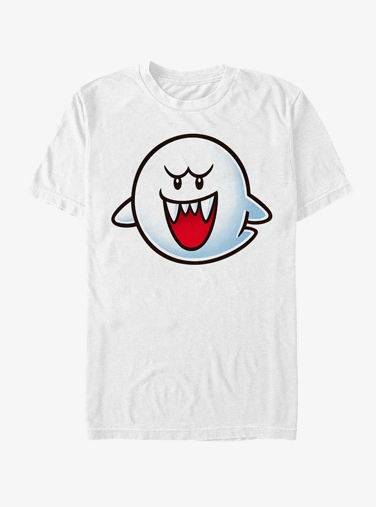 Super Mario Boo Face T-Shirt