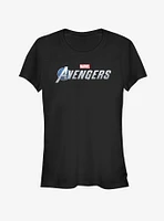 Marvel Avengers Game Brick Logo Girls T-Shirt