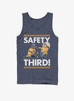 Minion Safety Third Tank Top