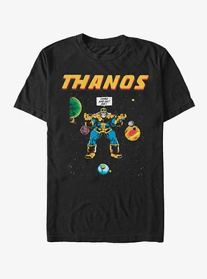 Marvel Avengers Thanos Worlds T-Shirt