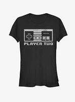 Nintendo Player Two Girls T-Shirt