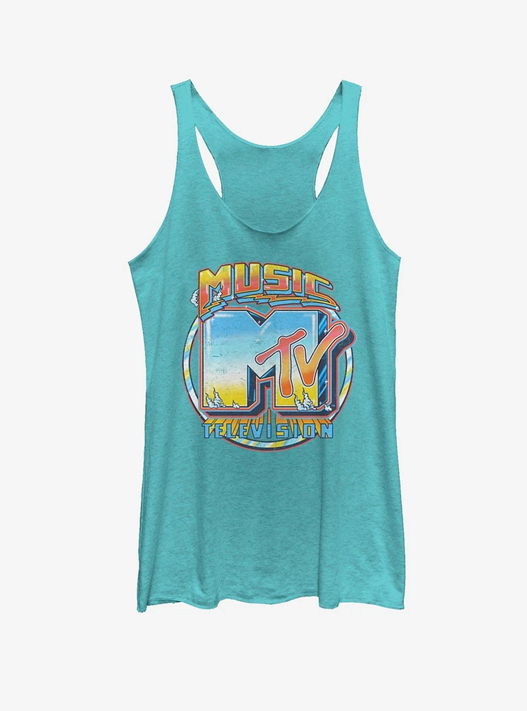 MTV Brushed Music Detail Girls Tank