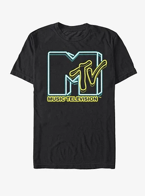 MTV Neon Lights Logo T-Shirt