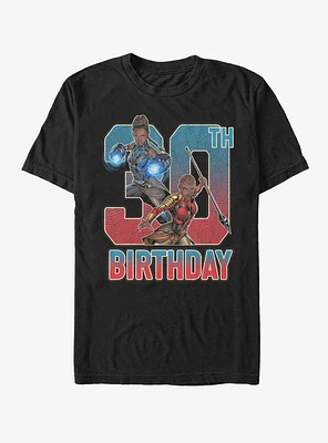 Marvel Black Panther Shuri Okoye 30th Birthday T-Shirt