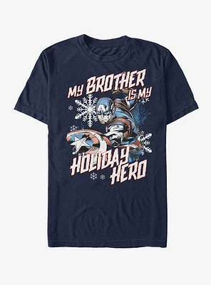 Marvel Captain America Holiday Brother T-Shirt