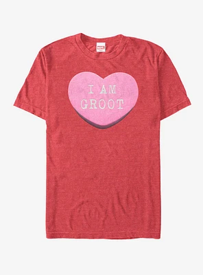 Marvel Guardians Of The Galaxy Groot Heart Candy T-Shirt