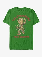 Marvel Guardians Of The Galaxy Xmas Groot Grandpa T-Shirt