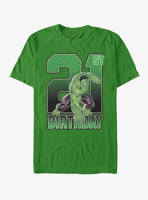 Marvel Hulk 21st Birthday T-Shirt