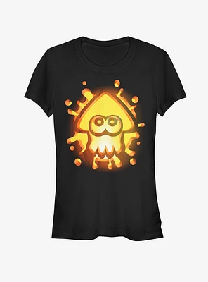 Nintendo Splat Pumpkin Girls T-Shirt