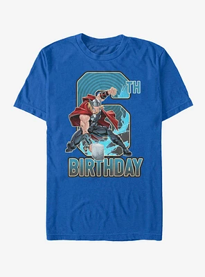 Marvel Thor 6th Birthday T-Shirt