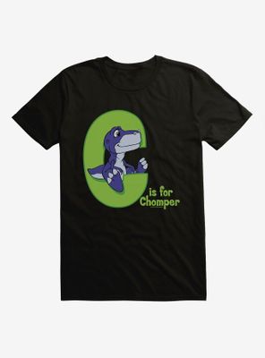 The Land Before Time C Is For Chomper Green T-Shirt