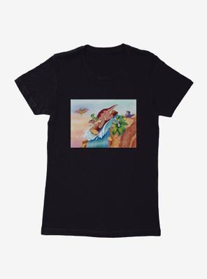 The Land Before Time Waterfall Slide Womens T-Shirt