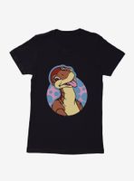 The Land Before Time Littlefoot Blue Portrait Womens T-Shirt