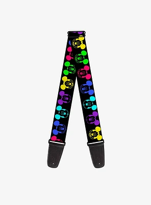 Disney Mickey Mouse Expressions Guitar Strap