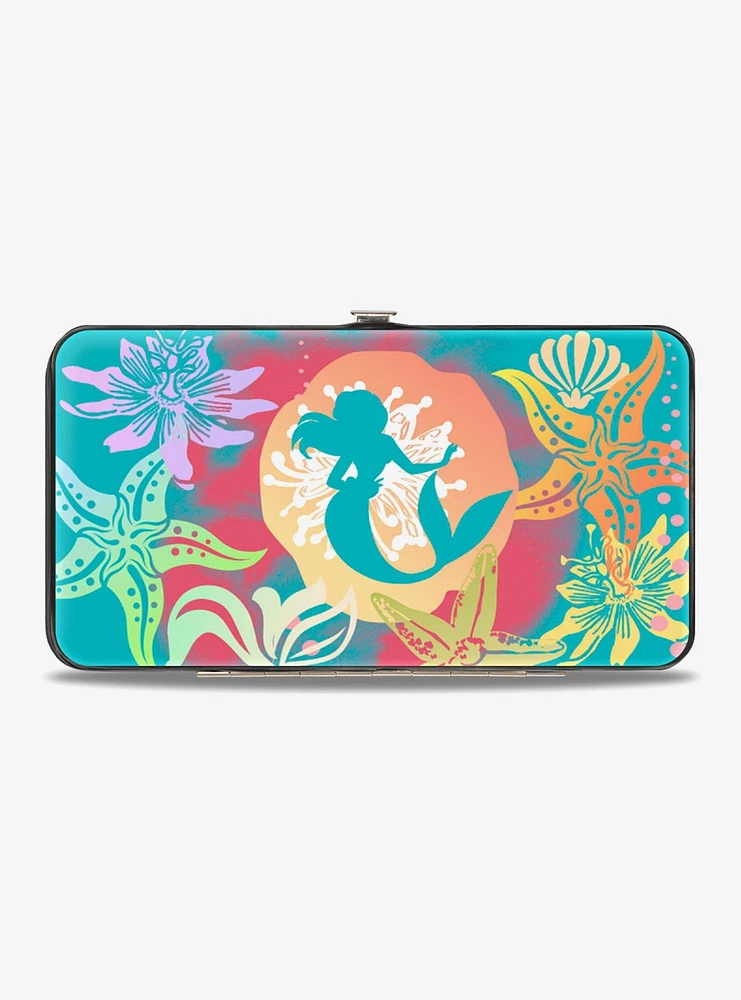 Disney The Little Mermaid Ariel Scene Hinged Wallet
