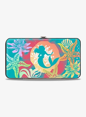Disney The Little Mermaid Ariel Scene Hinged Wallet