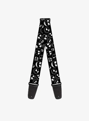 The Nightmare Before Christmas Jack Outline Expressions Guitar Strap