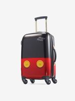 Disney Mickey Mouse Pants Carry On Spinner Hardside Luggage