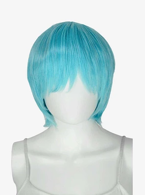 Epic Cosplay Aether Anime Blue Mix Layered Short Wig