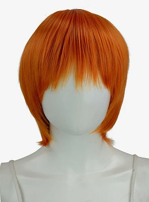 Epic Cosplay Aether Autumn Orange Layered Short Wig