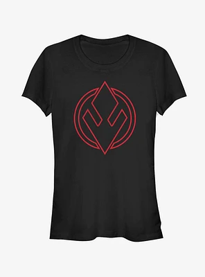 Star Wars Episode IX Rise of Skywalker Red Trooper Sith Emblem Girls T-Shirt