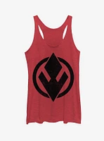 Star Wars Episode IX Rise of Skywalker Red Trooper Sith Solid Emblem Girls Tank