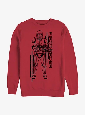 Star Wars Episode IX Rise of Skywalker Red Trooper Project Sweatshirt