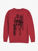 Star Wars Episode IX Rise of Skywalker Red Trooper Project Sweatshirt