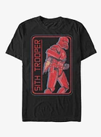 Star Wars Episode IX Rise of Skywalker Red Trooper Retro Sith T-Shirt