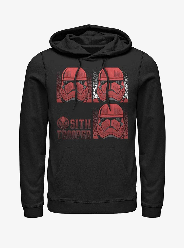 Star Wars Episode IX Rise of Skywalker Red Trooper Sith Hoodie