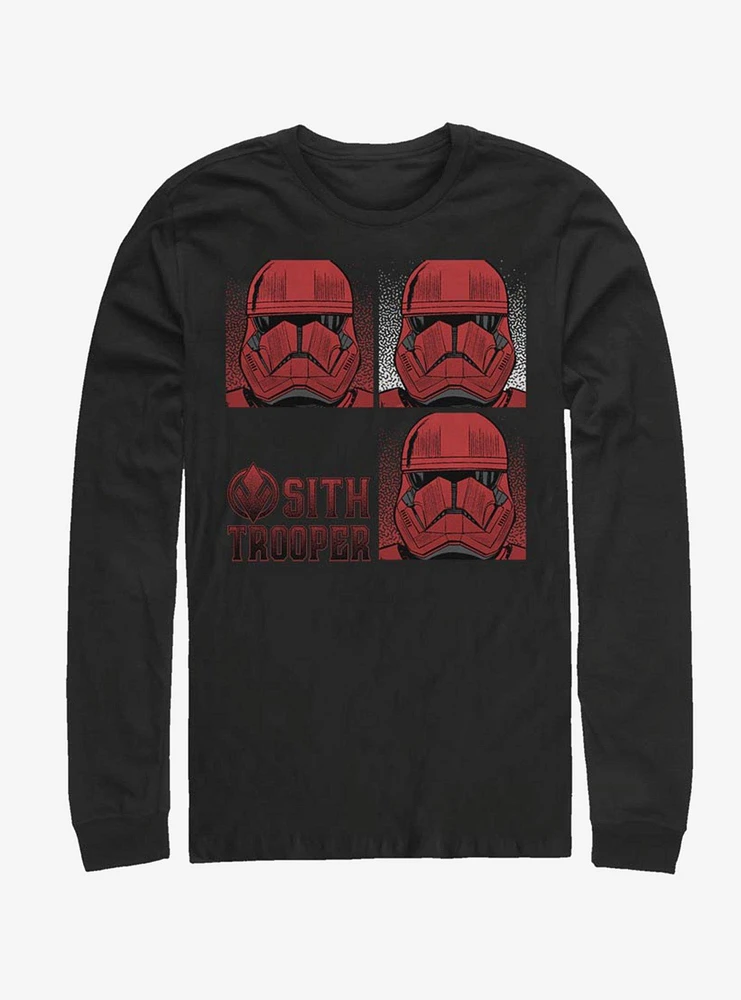 Star Wars Episode IX Rise of Skywalker Red Trooper Sith Long-Sleeve T-Shirt