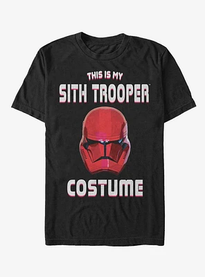 Star Wars Episode IX Rise of Skywalker Red Trooper Sith Costume T-Shirt