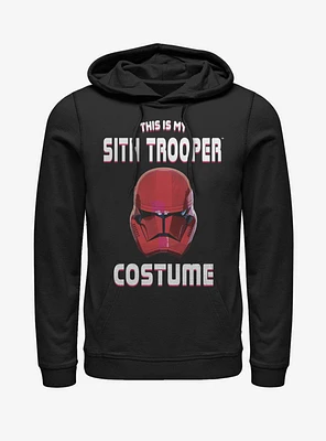 Star Wars Episode IX Rise of Skywalker Red Trooper Sith Costume Hoodie