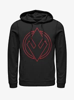 Star Wars Episode IX Rise of Skywalker Red Trooper Sith Emblem Hoodie