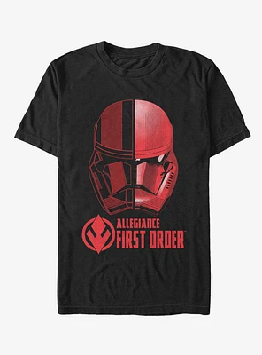 Star Wars Episode IX Rise of Skywalker Red Trooper Split Sith T-Shirt