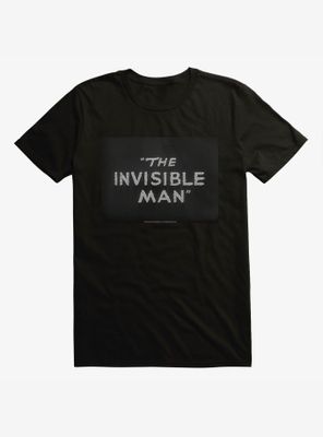 The Invisible Man Title Screen T-Shirt