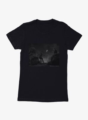 Frankenstein Fire Womens T-Shirt