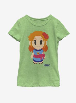 Nintendo The Legend of Zelda: Link's Awakening Marin Avatar Color Youth Girls T-Shirt