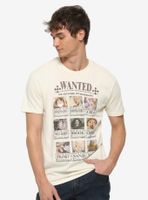 One Piece Straw Hat Pirates Wanted Poster T-Shirt